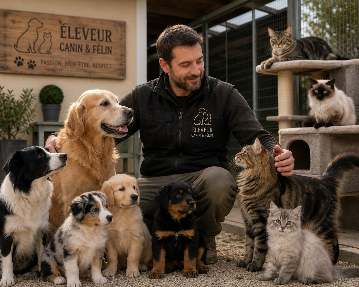 Éleveurs canins et félins