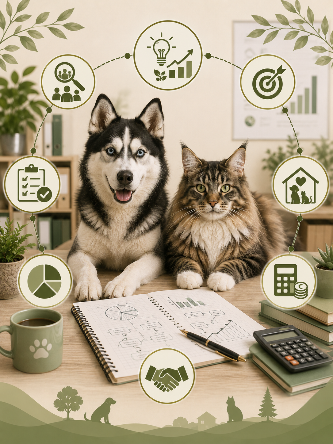 Création entreprise canine et féline