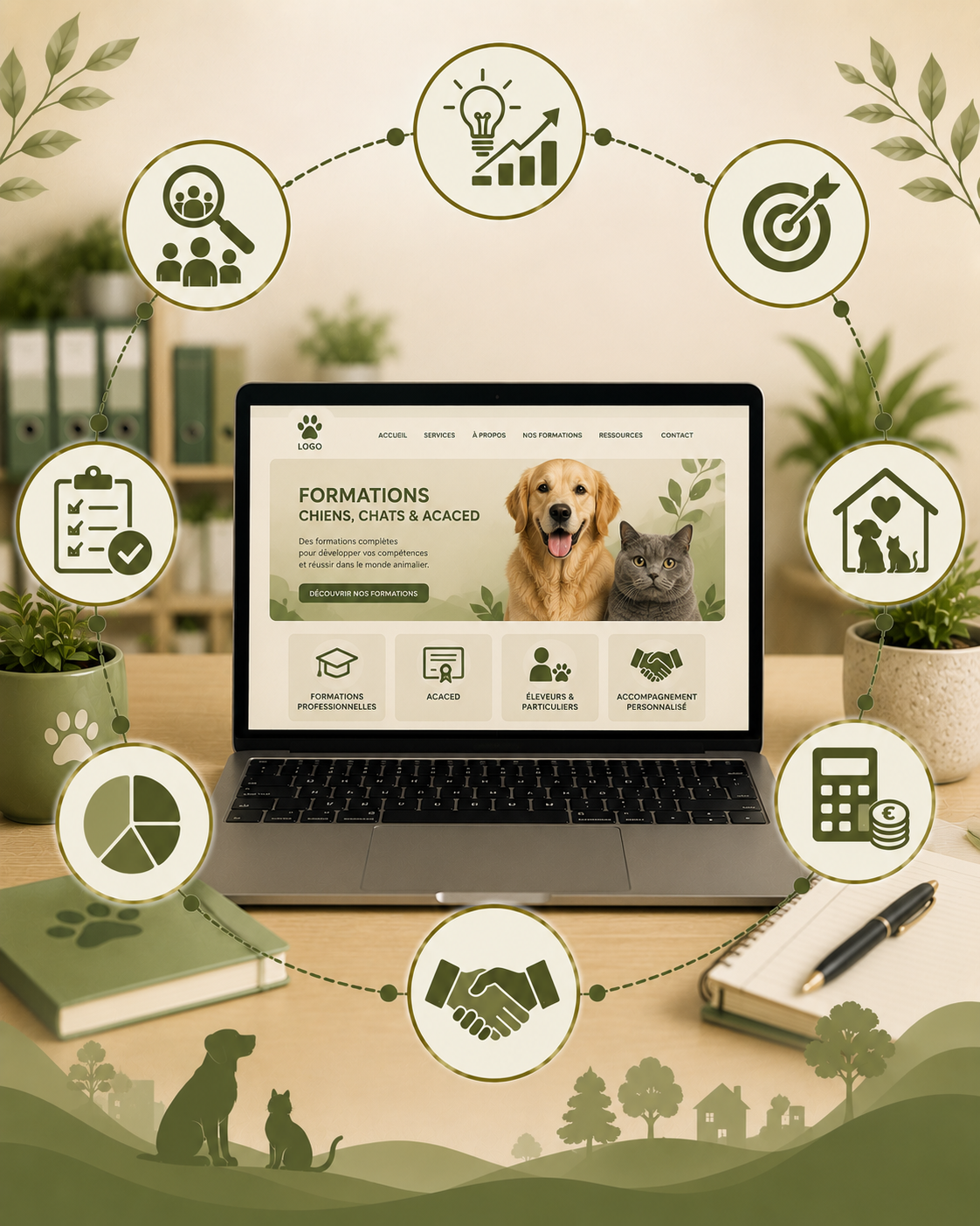 Stratégie et communication animalière