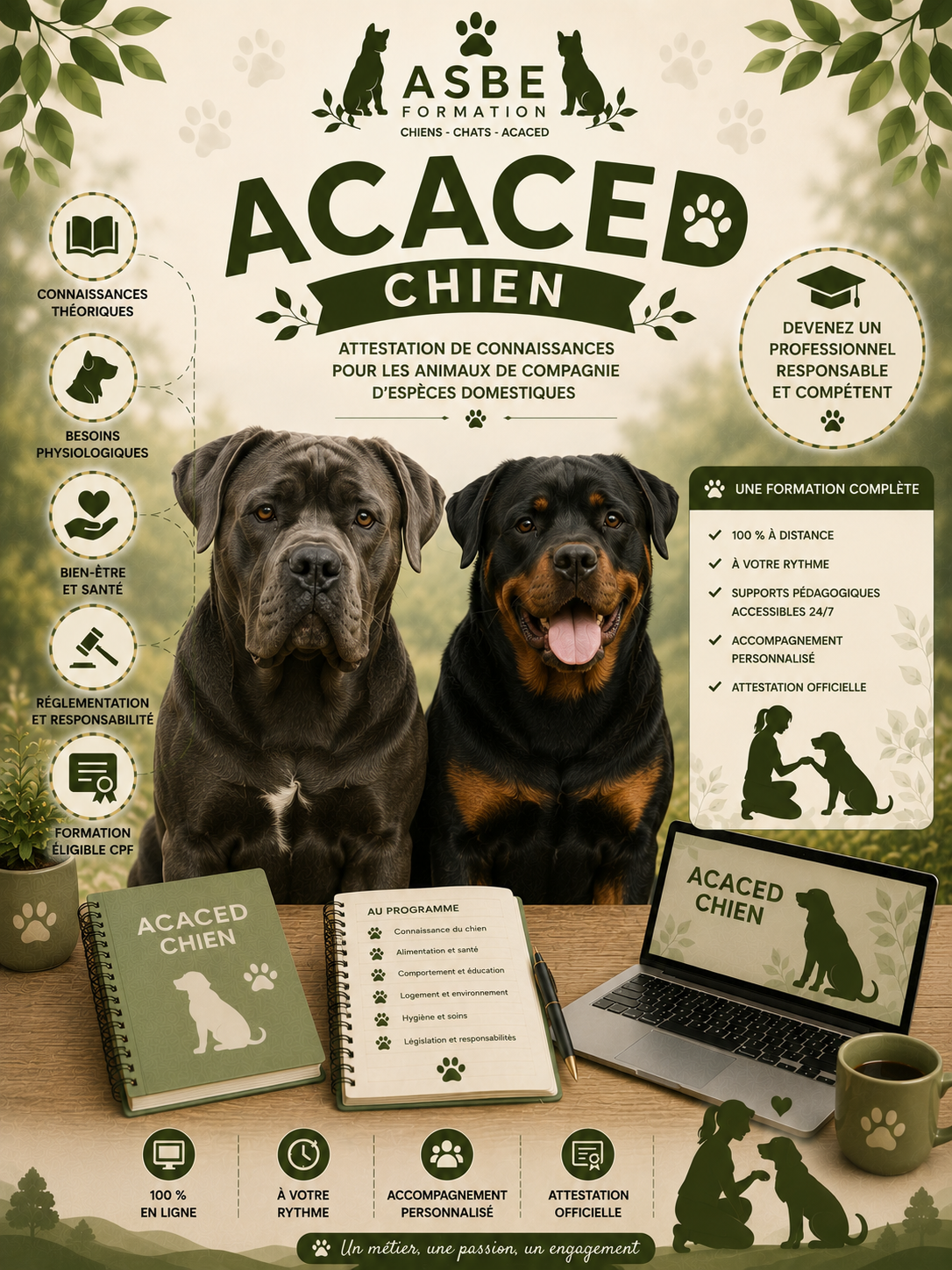 Formation ACACED Chien
