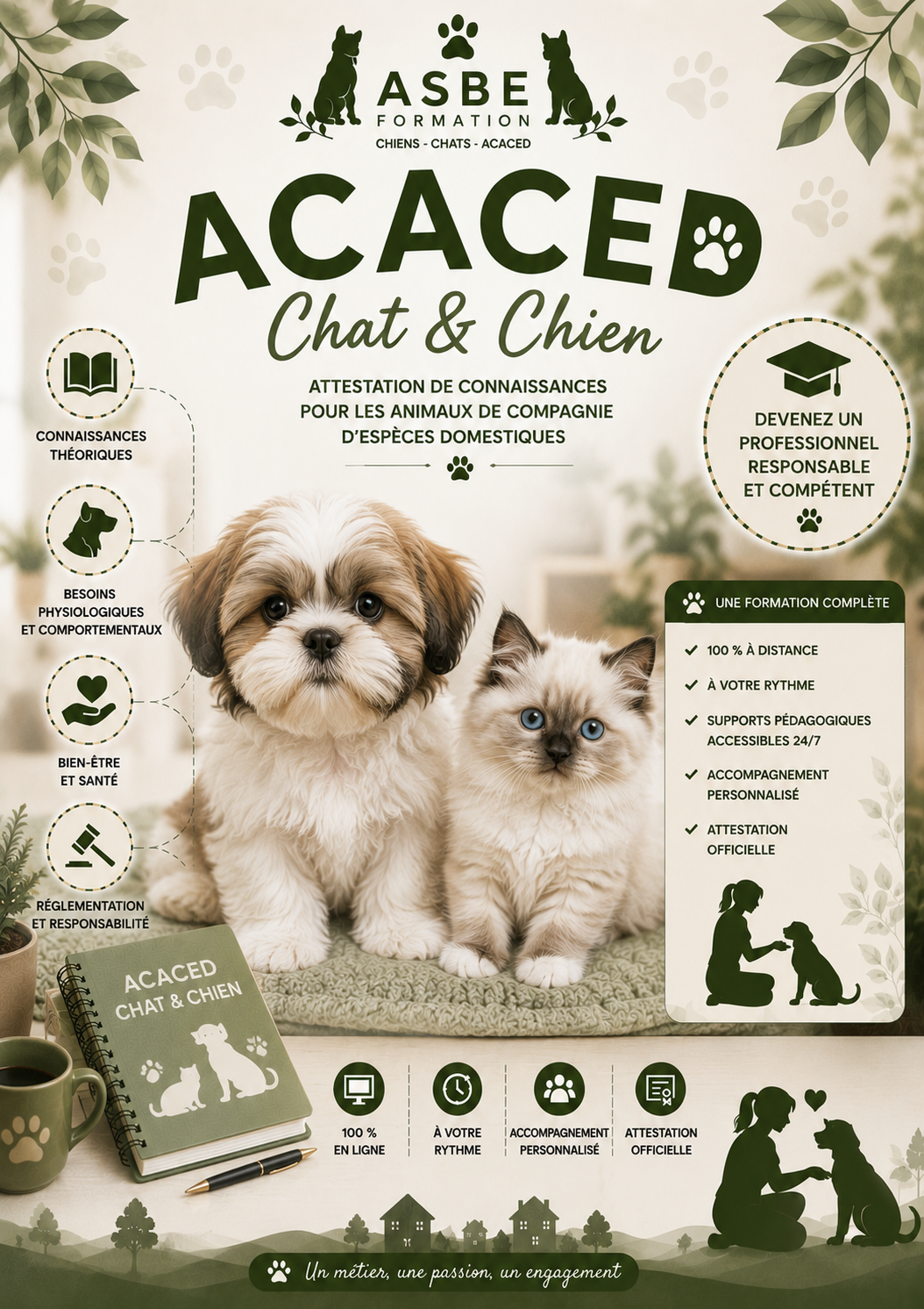 Formation ACACED Chien En Ligne
