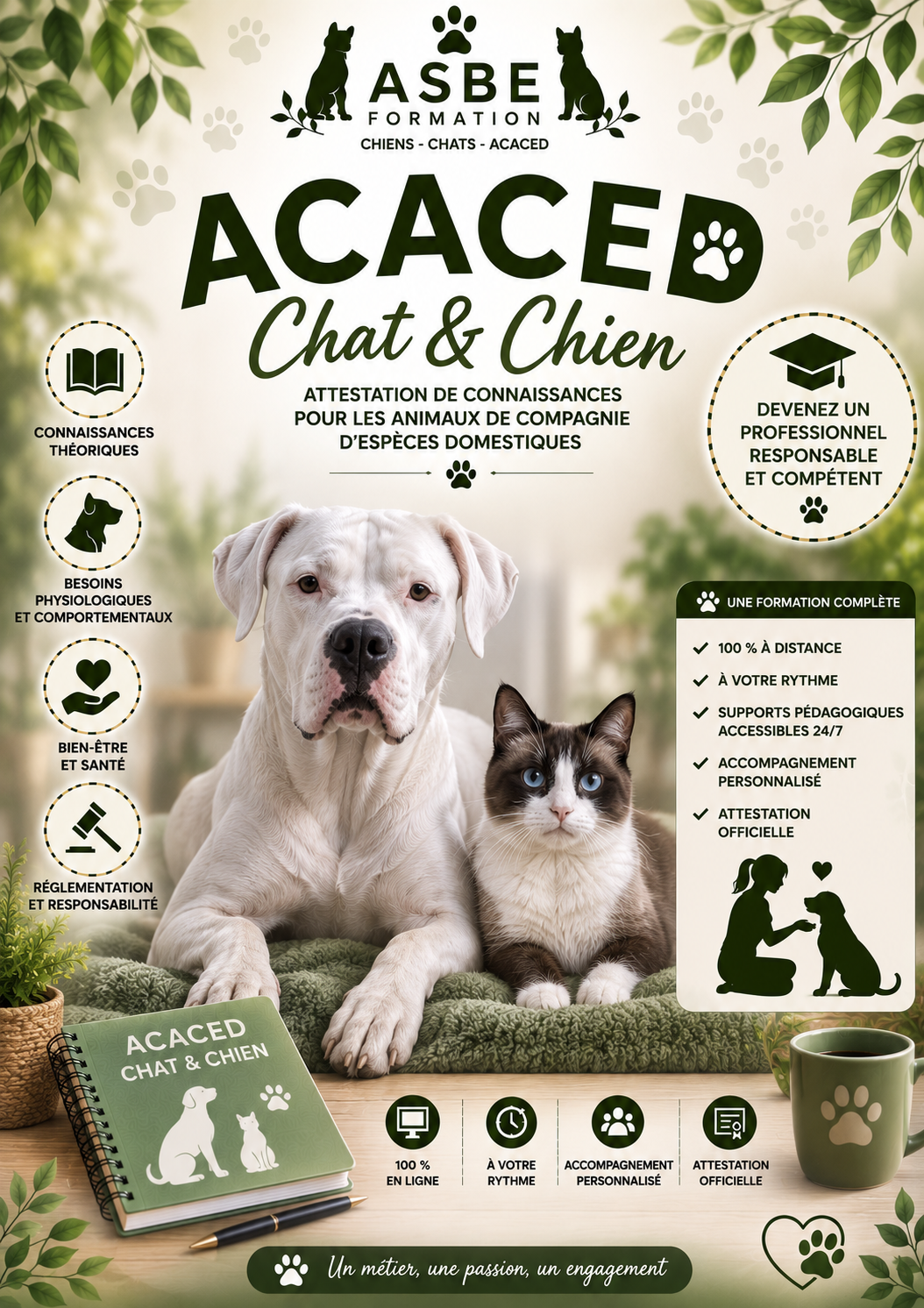 Formation ACACED Chien en Ligne
