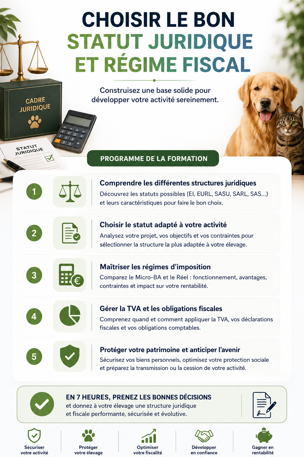 Statut juridique et fiscal
