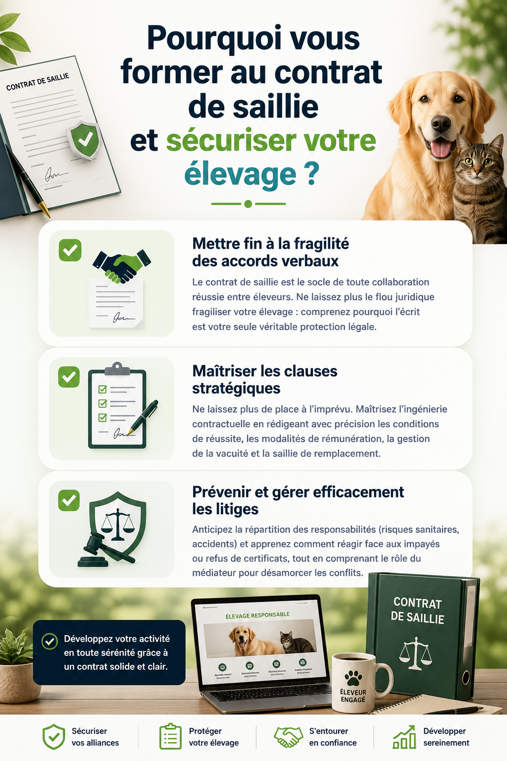 Formation Contrat de Saillie